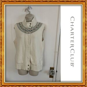 NWT | Charter Club Chelsea Wool Blend Vest!!